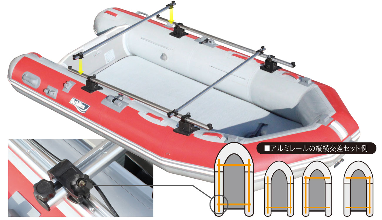 フィッシング用品｜IFボート用レールセット - ビーエムオージャパン(BMO)