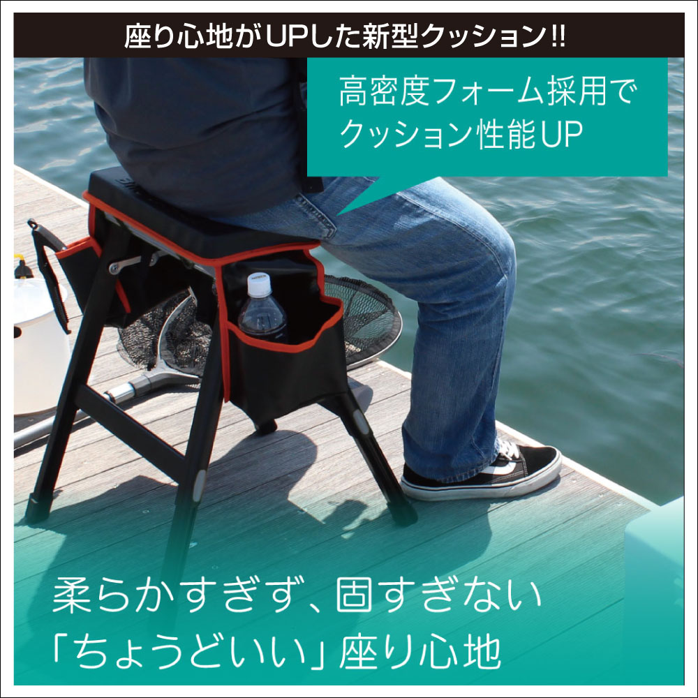 座り心地がUPした新型クッション!!