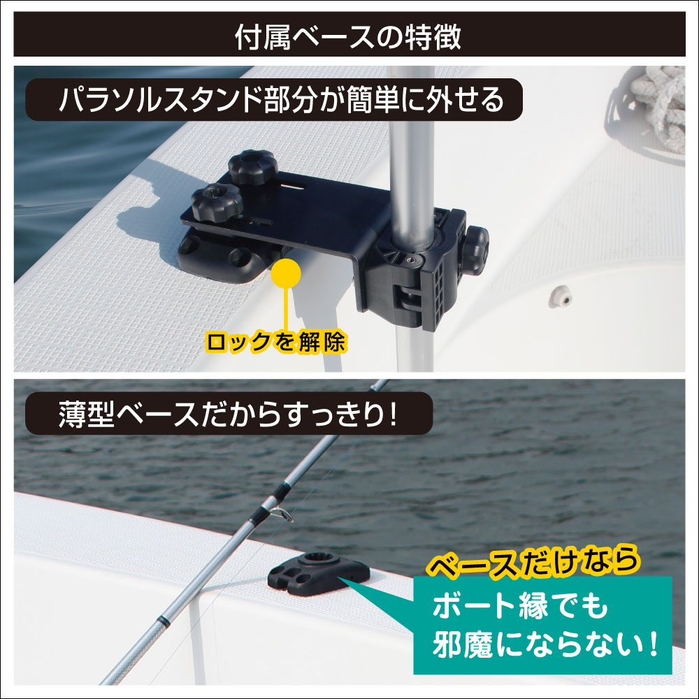 取付ベースの特徴