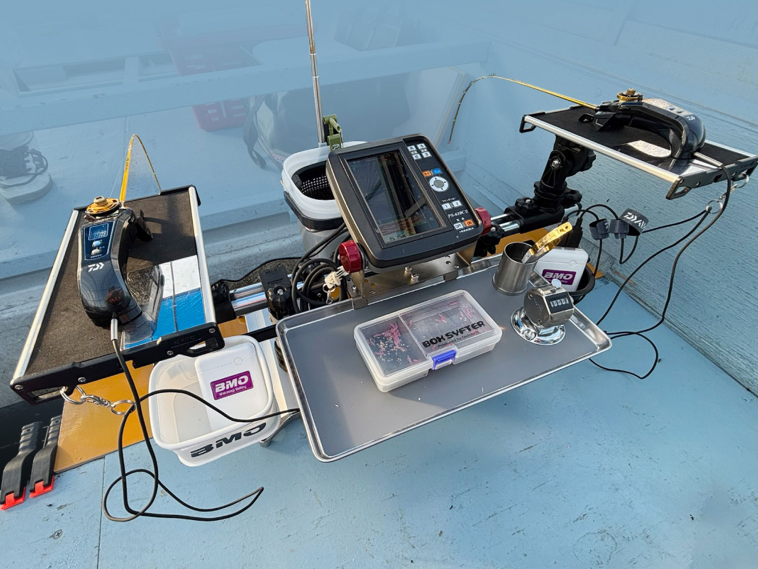 黒川が使用したワカサギシステム