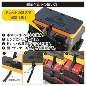 固定ベルトの使い方