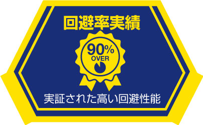 実釣テストに基づく回避率実績（サメ対策装置としての検証）