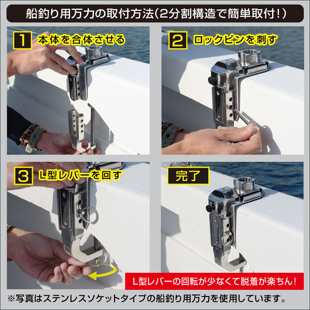 付属ベースの特徴（取付方）
