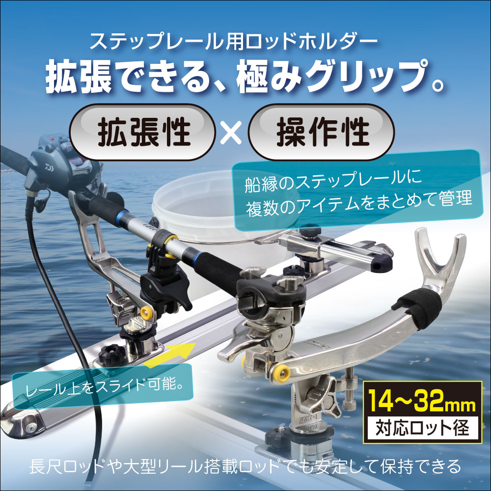 製品概要（ステップレールにそのまま装着）