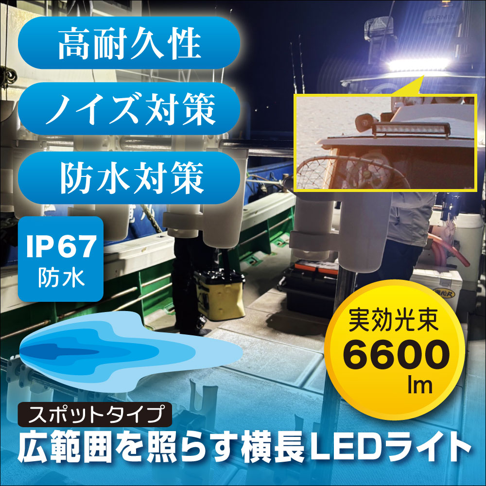 ボート用品｜スーパーLEDライト24灯(スポット） - ビーエムオー